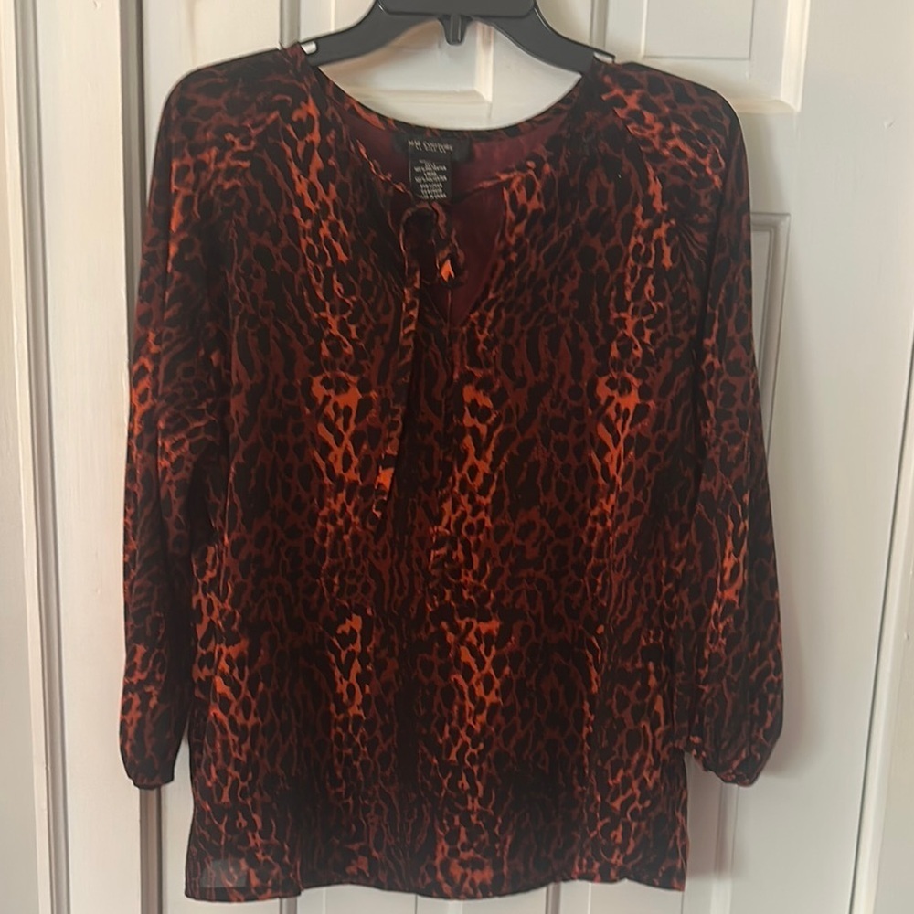 MM COUTURE by Miss me blouse size large